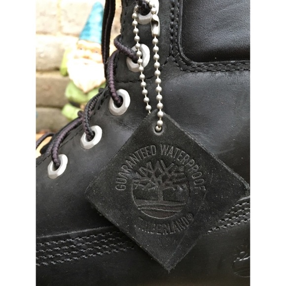 Timberland Black Leather Boots - Picture 4 of 6